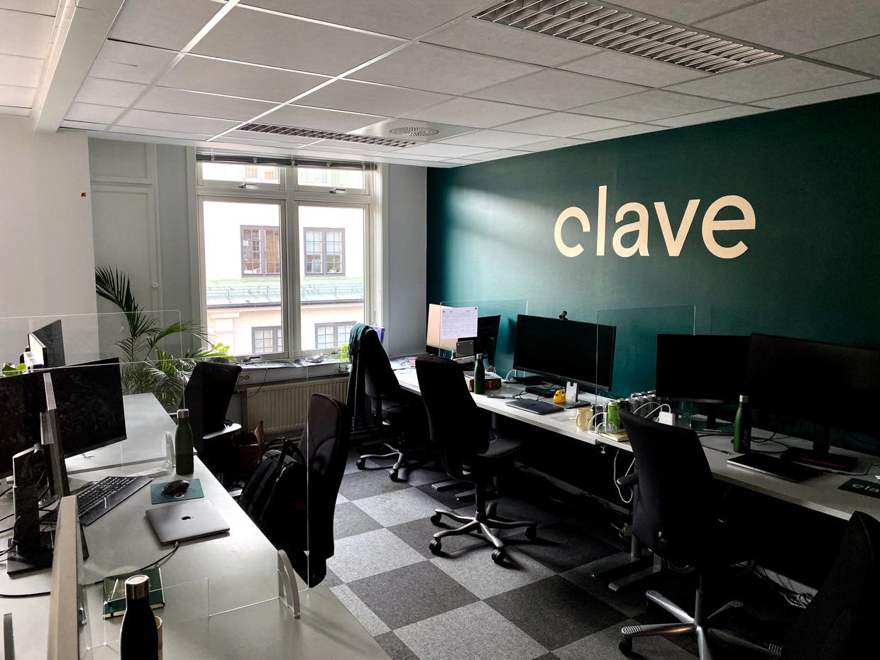 Clave's old office in Oslo, Norway